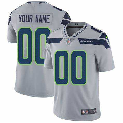Customized Men & Women & Youth Nike Seahawks Gray Vapor Untouchable Player Limited Jersey,We sell and wholesale Customized Men & Women & Youth Nike Seahawks Gray Vapor Untouchable Player Limited Jersey on line form chian!